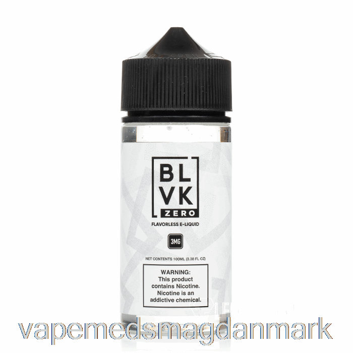 Vape Med Smagløs - Blvk - 100ml 0mg